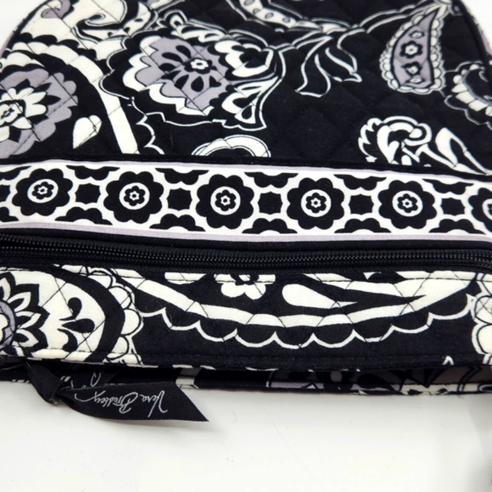 Vera Bradley NWT Floral Black and White Crossbody - Picture 7 of 10